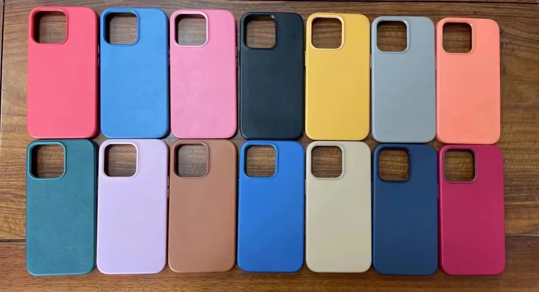 2021 New Wholesale Classic 10 Color Cover High Quality PU Leather Mobile/Cell Phone Case for iPhone13/13PRO